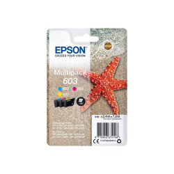 Pack Etoile de Mer 603- 3-colours CMY BLISTER avec alarme