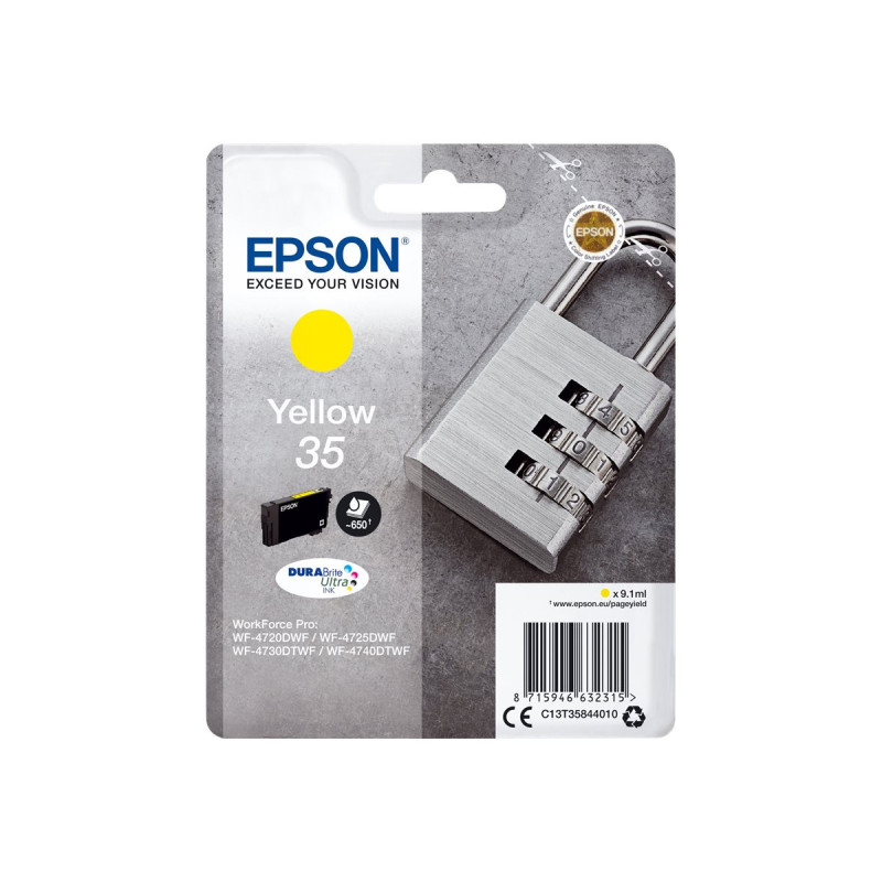 Epson 35 - jaune - original - cartouche d'encre