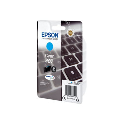 Epson 407 - taille L - cyan - original - cartouche d'encre
