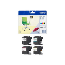 Brother LC229XLVALBP - pack de 4 - noir, jaune, cyan, magenta - original - cartouche d'encre