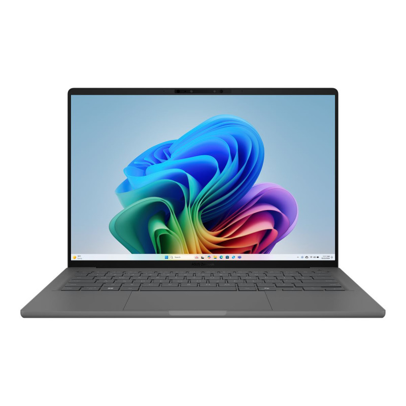 ASUS Zenbook A14 UX3407QA-DICQD480X - Copilot+ PC - 14" - Qualcomm Snapdragon X - X1-26-100 - 16 Go RAM - 512 Go SSD - Français