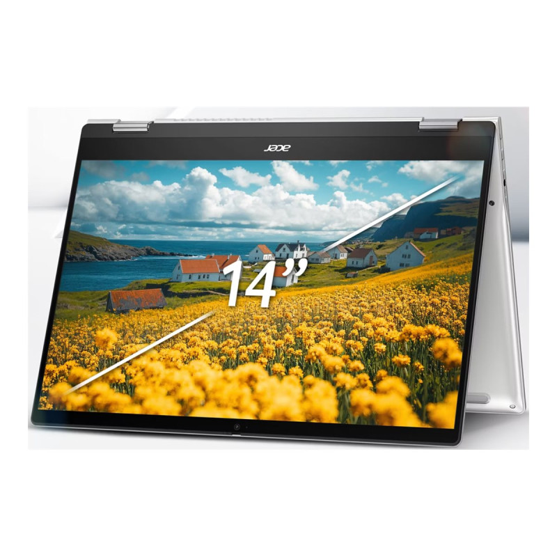 Acer Chromebook Plus Spin 514 CPE594-2N - 14" - MediaTek Kompanio Ultra - 910 - 16 Go RAM - 128 Go SSD - Français
