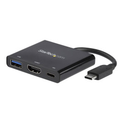 Startech Adaptateur USB-C vers HDMI 4K - Power Delivery et port USB-A - station d'accueil - USB-C / Thunderbolt 3 - HDMI