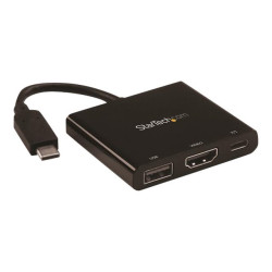 Startech Adaptateur USB-C vers HDMI 4K - Power Delivery et port USB-A - station d'accueil - USB-C / Thunderbolt 3 - HDMI