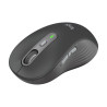Logitech Signature M750 - souris - 2.4 GHz, Bluetooth - graphite