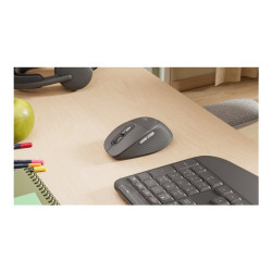 Logitech Signature Comfort Plus M850 L for Business - souris - 2.4 GHz, Bluetooth