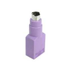 StarTech.com Adaptateur clavier USB vers PS/2 - USB A femelle - PS/2 mâle - adaptateur de clavier