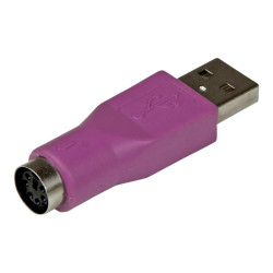 StarTech.com Adaptateur PS/2 vers USB - Adaptateur de rechange pour clavier - PS2 (F) vers USB A (M) - adaptateur de clavier