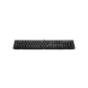 HP 125 G2 - clavier - 100% full size - Français - noir Périphérique d'entrée