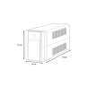APC Back-UPS BX Series BX1200MI-FR - onduleur - 650 watt - 1200 VA