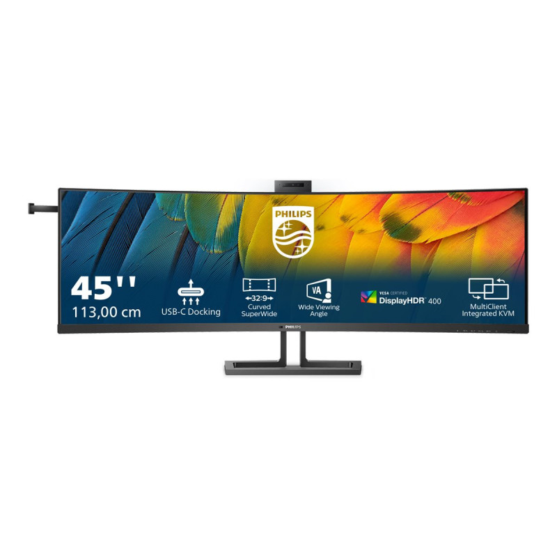 Philips 45B1U6900CH - 6000 Series - écran LED - incurvé - 45" - HDR