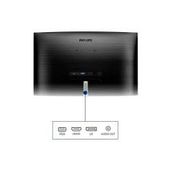 Philips E-line 325E1C - écran LED - incurvé - 32"