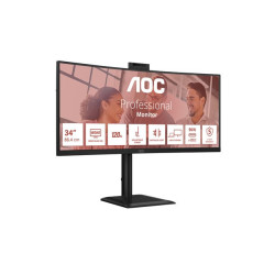 AOC CU34E4CW - écran LED - incurvé - 34" - HDR