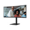 AOC CU34E4CV - écran LED - incurvé - 34" - HDR