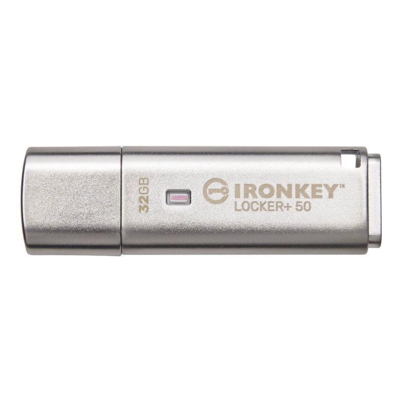 Kingston IronKey Locker+ 50 - clé USB - 32 Go