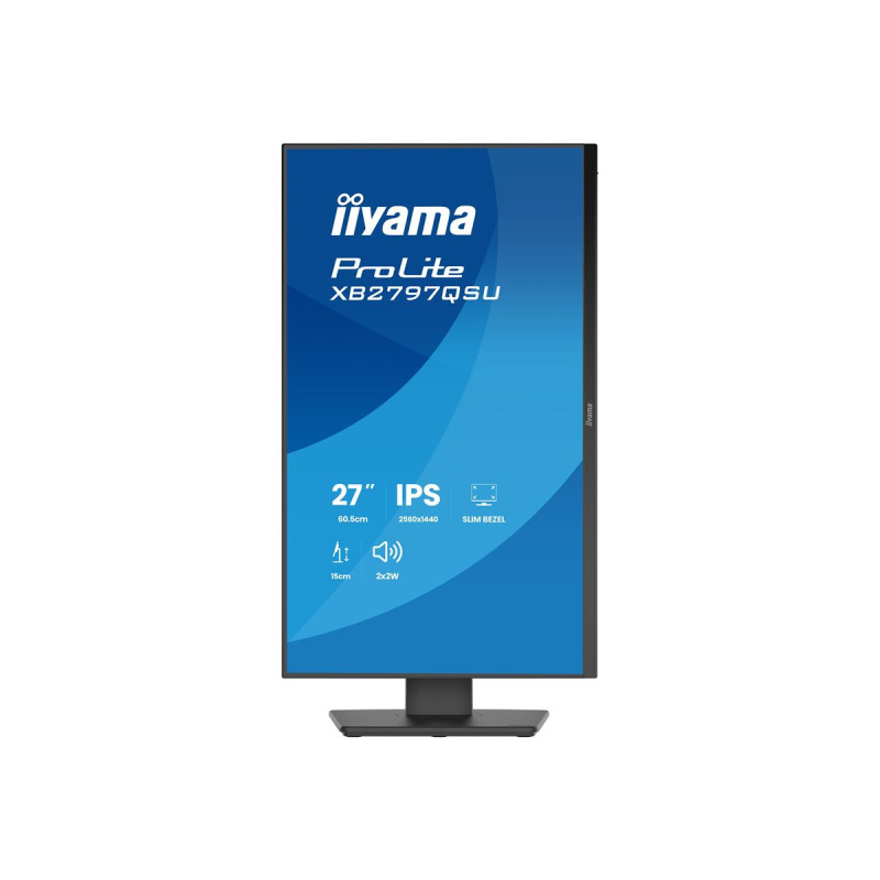 XB2797QSU-B1 27" Business QHD BLACK