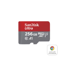 SanDisk Ultra - carte mémoire flash - 256 Go - microSDXC UHS-I