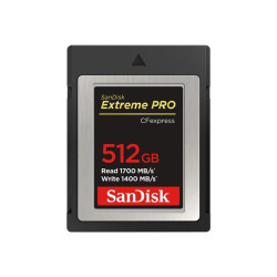 SanDisk Extreme PRO - carte mémoire flash - 512 Go - CFexpress