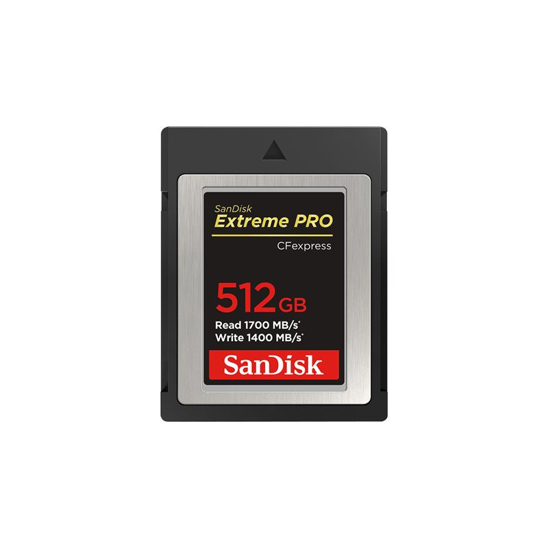 SanDisk Extreme PRO - carte mémoire flash - 512 Go - CFexpress