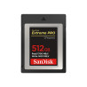 SanDisk Extreme PRO - carte mémoire flash - 512 Go - CFexpress