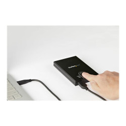 StarTech.com Boîtier de disque dur SATA de 2,5" crypté