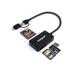 Integral MultiCard Reader - lecteur de carte - USB 3.2 Gen 1 / USB-C