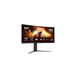 AOC Gaming CU34G4CA - G4 Series - écran LED - incurvé - 34" - HDR