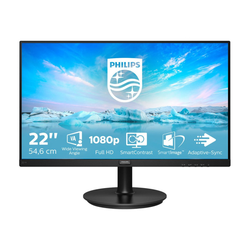 Philips V-line 221V8A - écran LED - Full HD (1080p) - 22"