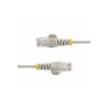 StarTech.com 15m Gray Slim CAT6 Ethernet Cable, Snagless, 28AWG, LSZH - cordon de raccordement - 15 m - gris