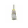 StarTech.com 15m Gray Slim CAT6 Ethernet Cable, Snagless, 28AWG, LSZH - cordon de raccordement - 15 m - gris