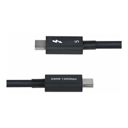 StarTech 3ft (1m) Thunderbolt 5 Cable, 80Gbps/120Gbps, Certified - câble Thunderbolt - Thunderbolt 5 pour Thunderbolt 5 - 1 m