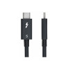 StarTech 2.6ft (80cm) Thunderbolt 5 Cable, 80Gbps/120Gbps, Certified - câble Thunderbolt - Thunderbolt 5 pour Thunderbolt 5 -...