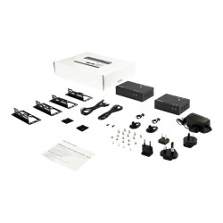 StarTech.com Adaptateur HDMI 4K 60 Hz sur Ethernet jusqu'à 70 m avec Power Over Cable - Convertisseur HDMI 1080p RJ45 jusqu'à...