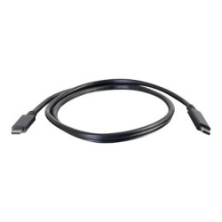 C2G 1m USB Type C Cable - 4K support - USB 3.1 (Gen 2) M/M - USB C Cable - Câble USB de type-C - USB-C pour USB-C - 1 m