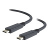 C2G 1m USB Type C Cable - 4K support - USB 3.1 (Gen 2) M/M - USB C Cable - Câble USB de type-C - USB-C pour USB-C - 1 m