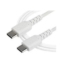 StarTech 2m USB C Charging Cable, Durable Fast Charge & Sync USB 2.0 Type C to USB C Laptop Charger Cord, TPE Jacket Aramid F...