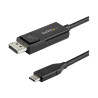 StarTech 6ft (2m) USB C to DisplayPort 1.2 Cable 4K 60Hz, Bidirectional DP to USB-C or USB-C to DP Reversible Video Adapter C...