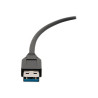 C2G 6in USB-C to USB-A SuperSpeed USB 5Gbps Cable M/M - Câble USB de type-C - USB type A pour USB-C - 15 cm