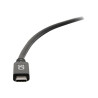 C2G 6in USB-C to USB-A SuperSpeed USB 5Gbps Cable M/M - Câble USB de type-C - USB type A pour USB-C - 15 cm