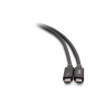 C2G 2.5ft Thunderbolt 4 USB C Cable - USB C to USB C - 40Gbps - M/M - câble Thunderbolt - USB-C pour USB-C - 76 cm