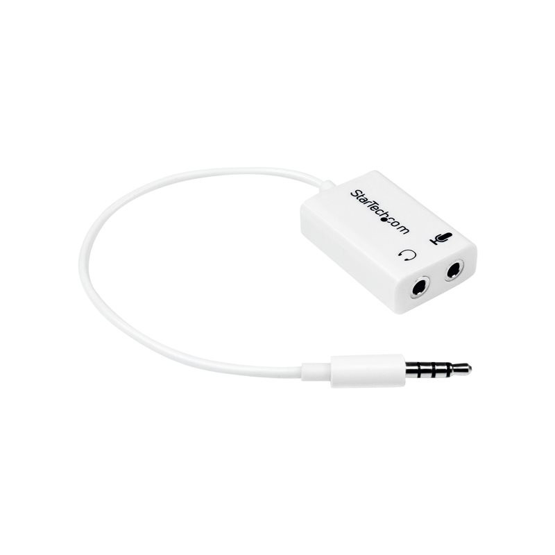 StarTech.com Adaptateur casque avec prises écouteur / microphone séparées