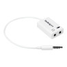 StarTech.com Adaptateur casque avec prises écouteur / microphone séparées
