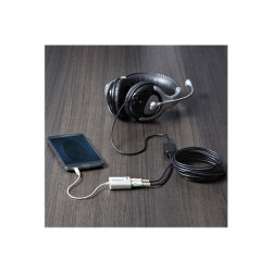 StarTech.com Adaptateur casque avec prises écouteur / microphone séparées