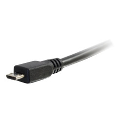 C2G 6.6ft USB to Micro B Cable - USB A to Micro USB Cable - USB 2.0 - M/M - câble USB - USB pour Micro-USB de type B - 2 m