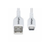 StarTech 2m (6.6ft) White USB-A to USB-C Charging Cable/Cord, M/M - Câble USB de type-C - USB pour USB-C - 2 m