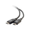 C2G 0.9m (3ft) USB C Cable - USB 2.0 (5A) - M/M USB Type C Cable - Black - Câble USB de type-C - USB-C pour USB-C - 90 cm