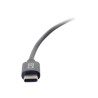 C2G 0.9m (3ft) USB C Cable - USB 2.0 (3A) - M/M USB Type C Cable - Black - Câble USB de type-C - USB-C pour USB-C - 90 cm