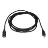 StarTech USB C to Mini USB Cable - 6 ft / 2m - M/M - USB 2.0 - Mini USB Cord - USB C to Mini B Cable - USB Type C to Mini USB...