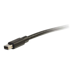 C2G 2m Mini DisplayPort to DisplayPort Adapter Cable 4K UHD - Black - Câble DisplayPort - 2 m