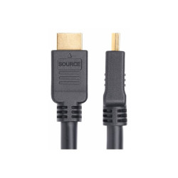 Startech Câble HDMI 2.0, 15 m, CMP, Classé Plenum, Haut Débit, 4K60Hz - câble HDMI - 15 m